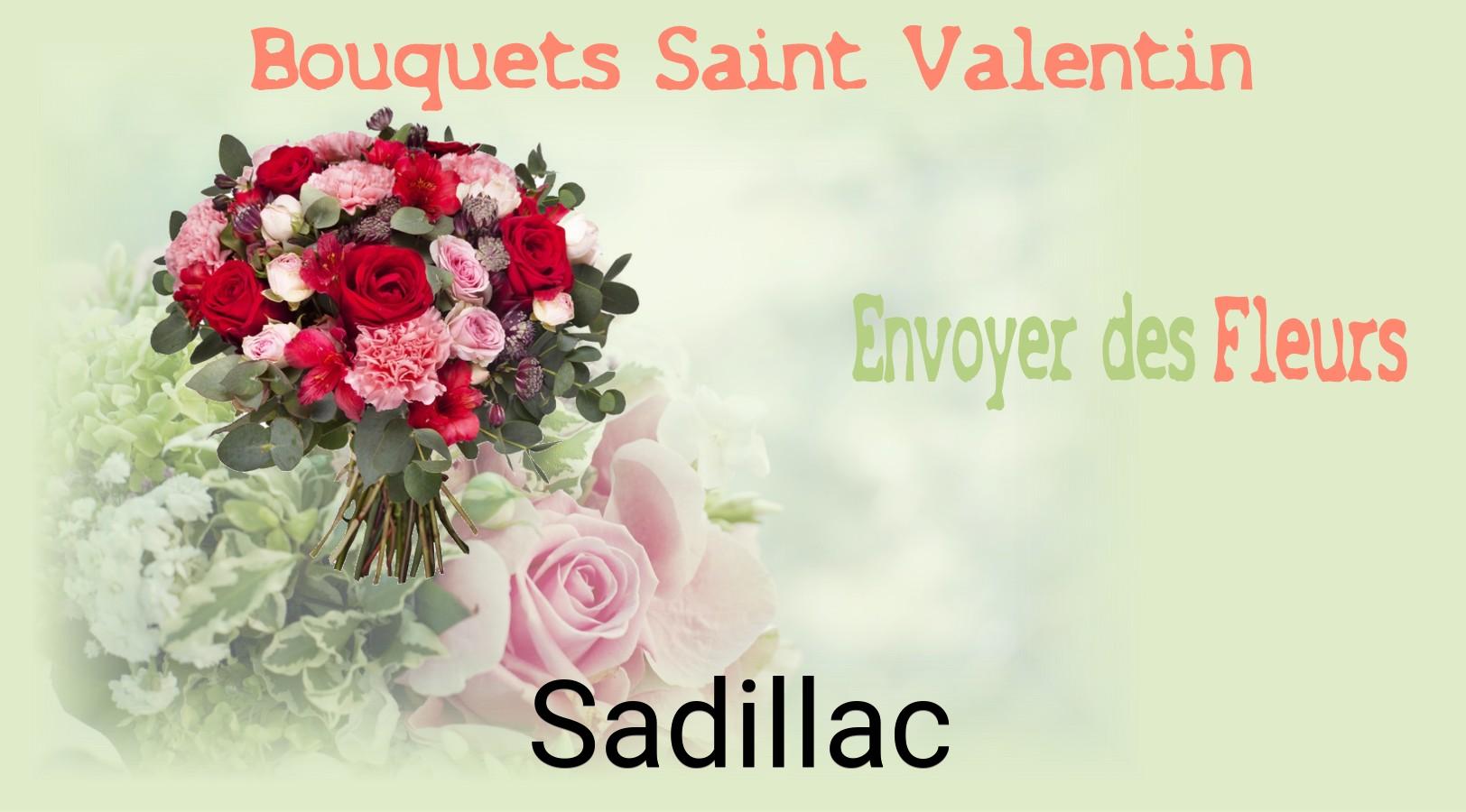 Roses de Saint-Valentin livrées à Sadillac